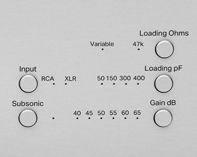 Gain et capacitance ajustables du Pro-Ject Tube Box DS3 B