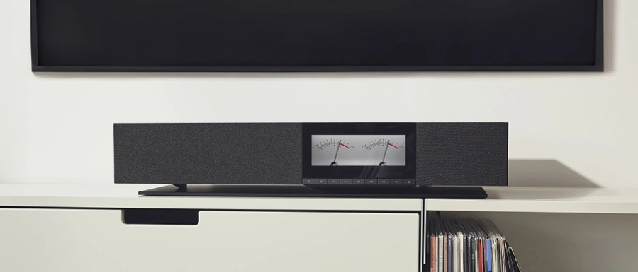 L’écran tactile de l'Evo One peut afficher un vu mètre rétro pour une touche visuelle unique