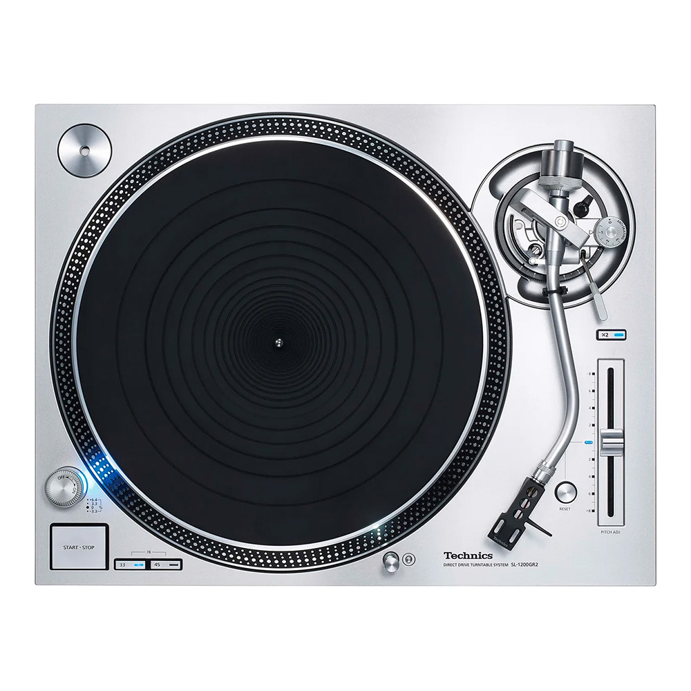Platine vinyle Technics SL 1200GR2 vue du dessus