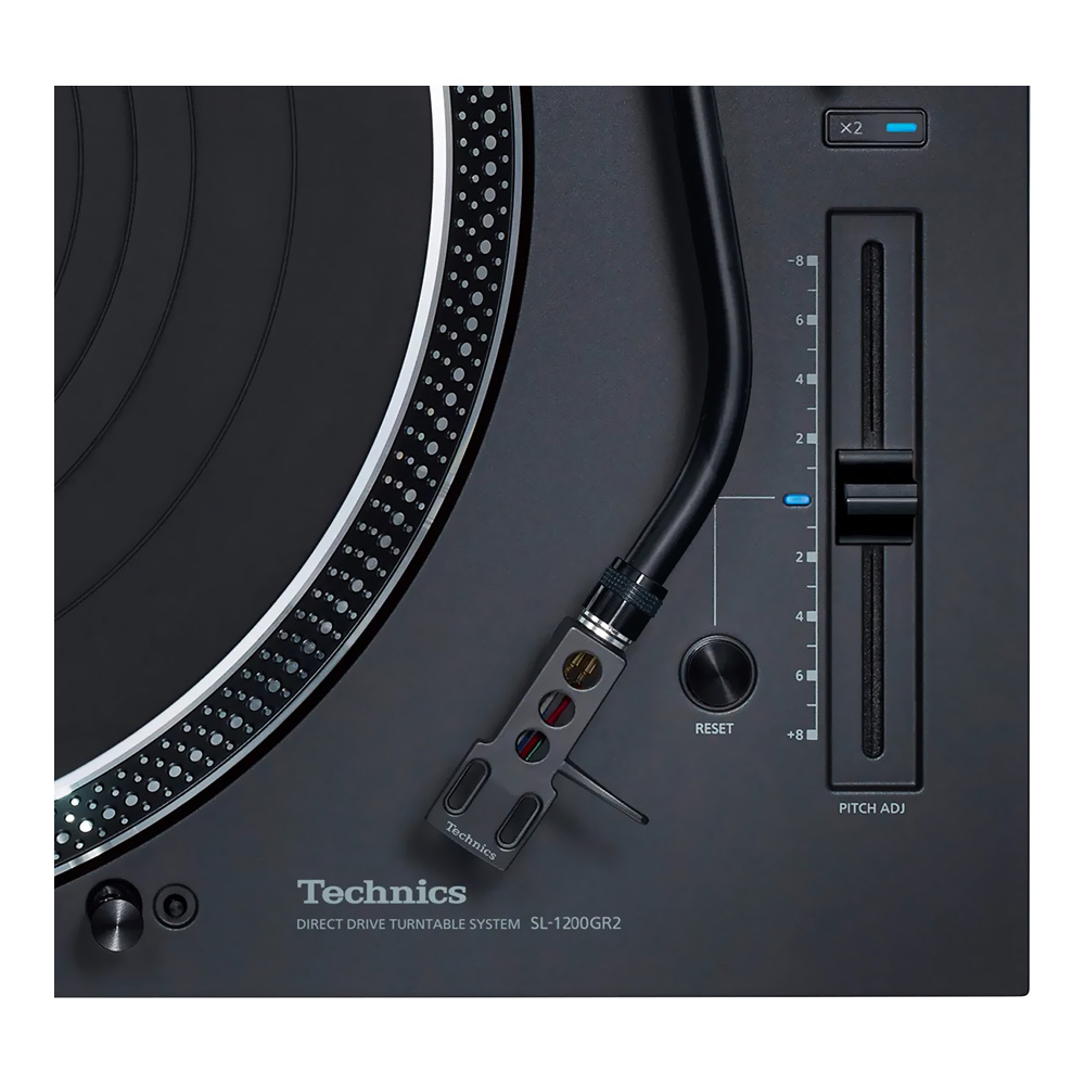 Platine vinyle Technics SL-1210GR2 GK bras de lecture en S