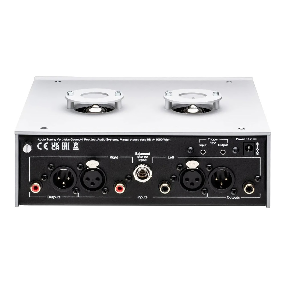 Préampli phono Pro-Ject Tube Box DS3 B face arrière