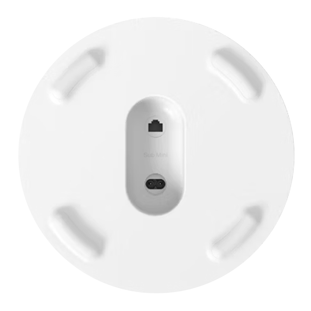 Sonos Sub Mini vue du dessous blanc