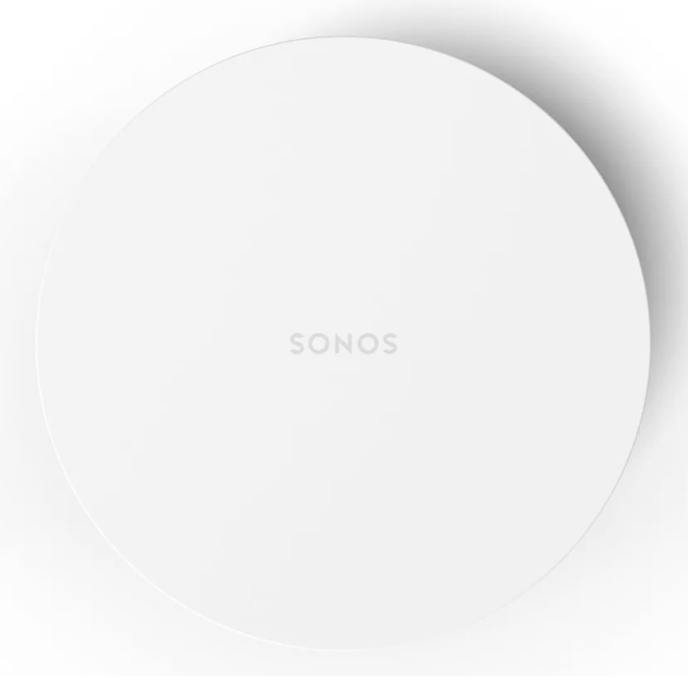 Sonos Sub Mini vue du dessus blanc