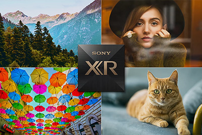 Technologie OLED du Sony BRAVIA K 65XR84A produisant des contrastes et noirs profonds