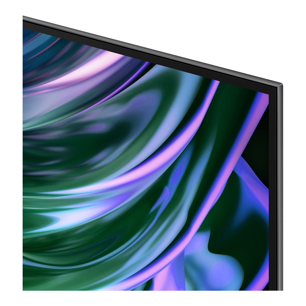 Téléviseur OLED Samsung QE83S93D zoom sur le cadre quasi invisible