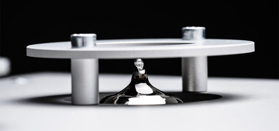 Vue rapprochée du tube E88CC du Pro-Ject Tube Box DS3 B