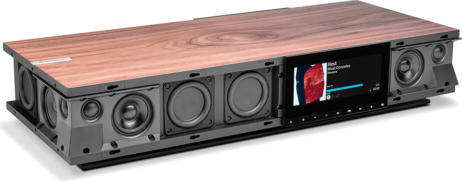 haut parleurs et composants internes du Cambridge Audio Evo One