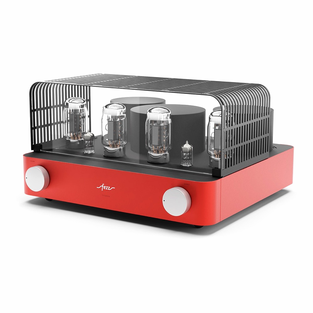 Fezz Titania EVO Burning Red avec grille de protection