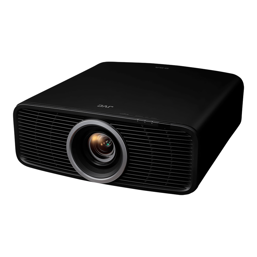 Vidéoprojecteur JVC DLA NZ500 noir vue orientée vers la gauche