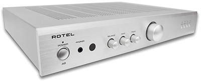 Amplificateur Rotel A8 finition silver aluminium