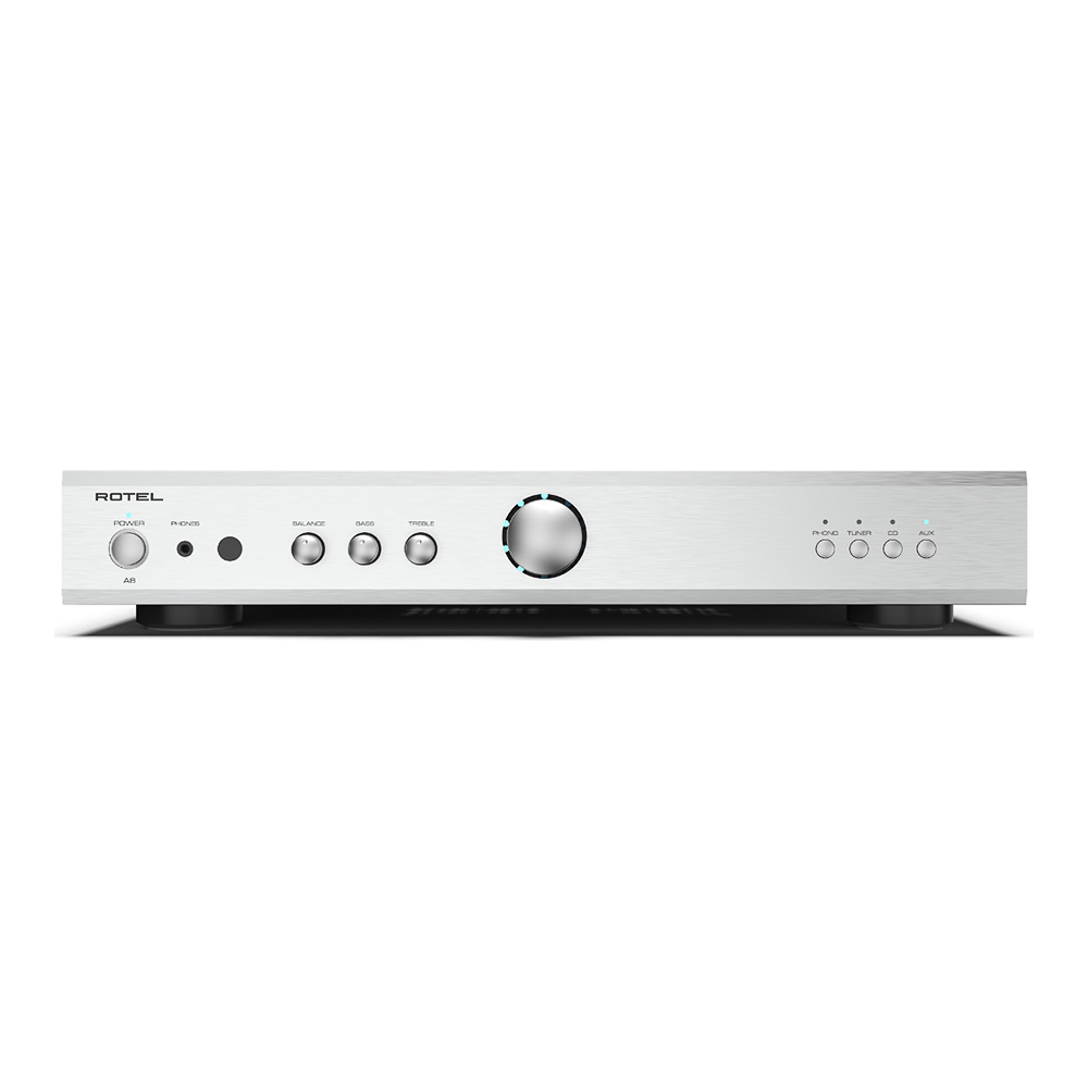 Amplificateur intégré Rotel A8 silver face avant