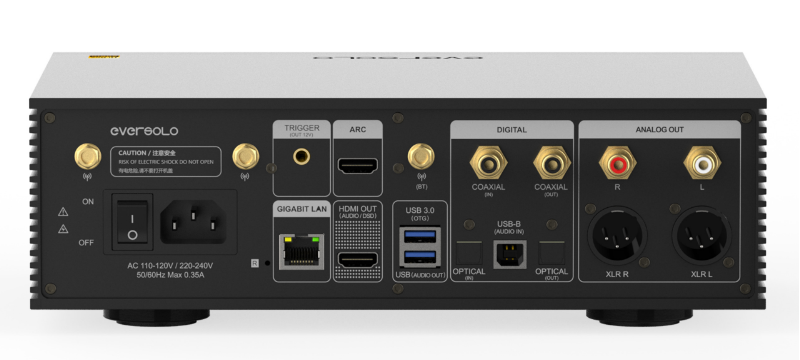EVERSOLO DMP A6 GEN 2 ARRIERE connection