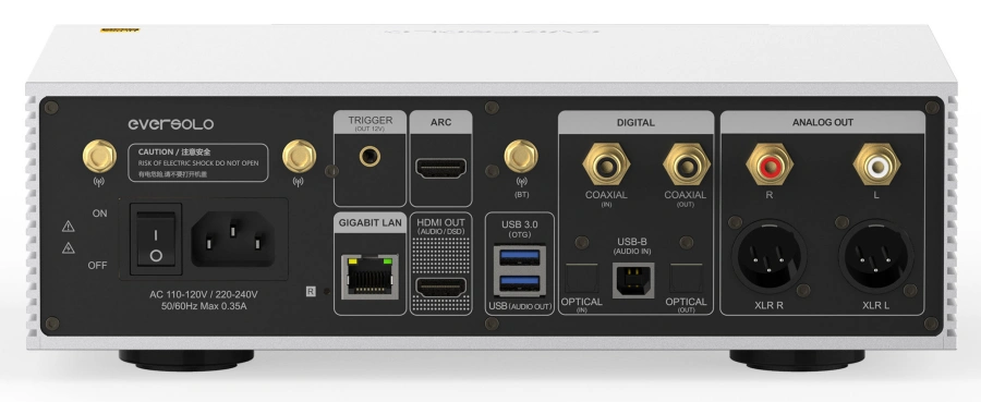 Eversolo DMP A6 Master Edition Gen 2 arriere