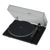 Platine vinyle Pro Ject T1 EVO noir laqué avec capot