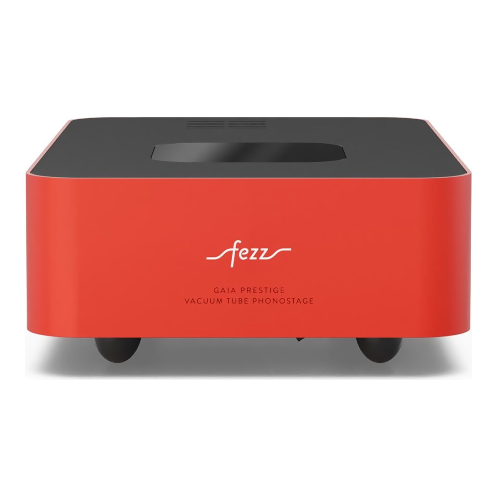 Préamplificateur phono Fezz Gaia Prestige finition Burning Red face avant