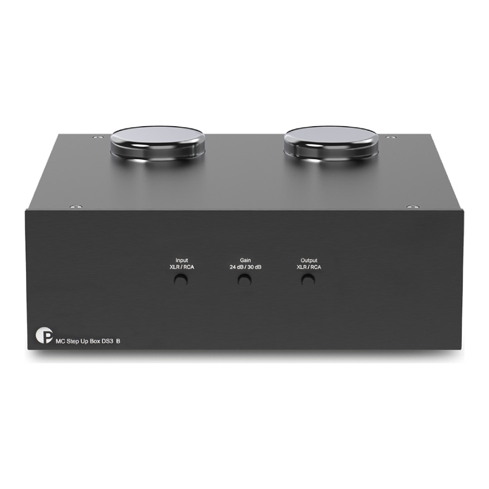 transformateur élévateur de signal Pro Ject MC Step Up Box DS3 B noir