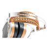 Arceau en cuir perforé et structure en métal du Hifiman HE1000 V2 Stealth