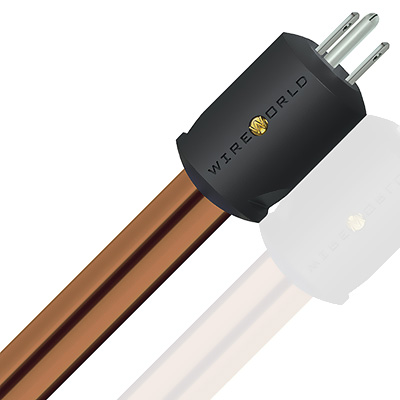 Connecteur du Wireworld Electra 10 Power affichant sa conception renforcée ses contacts métalliques optimisés