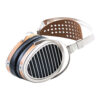 Design élégant avec finition aluminium bois et cuir du Hifiman HE1000 V2 Stealth