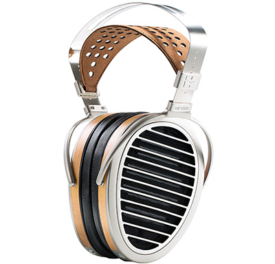 Hifiman HE1000 V2 Stealth en finition aluminium bois et cuir