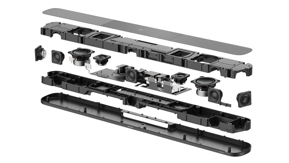sennheiser ambeo soundbar plus vue eclatee digithome