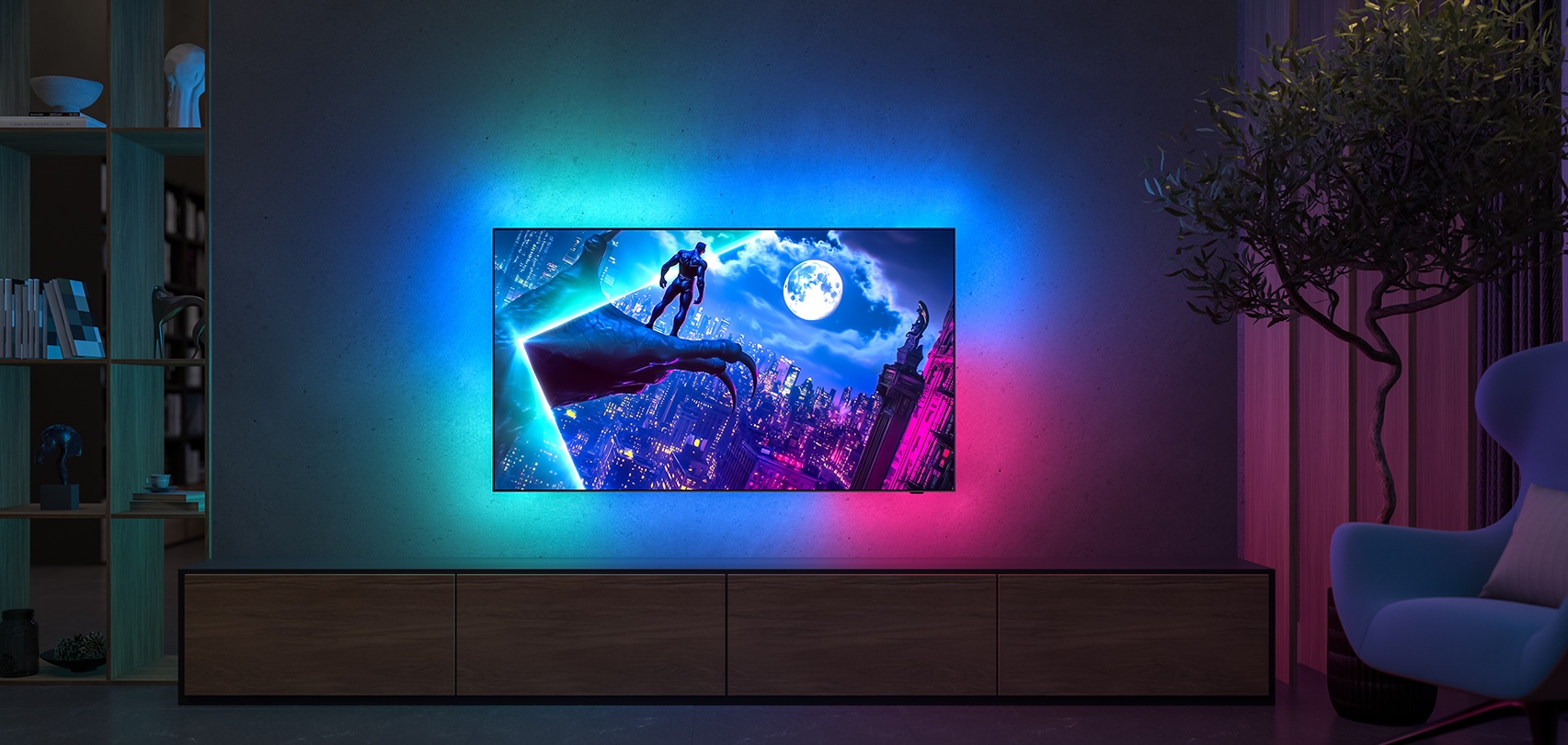Philips OLED950 présentation ambilight
