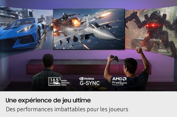 SAMSUNG QE77S95F GAMING