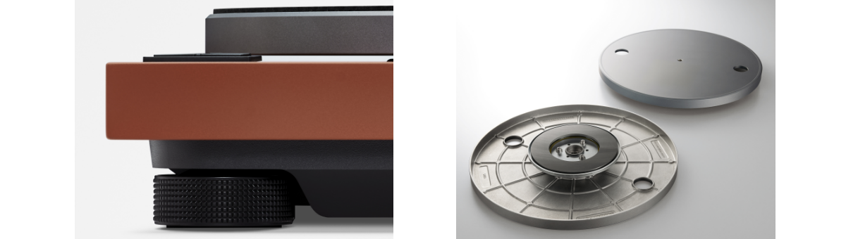 Technics SL 40CBT plateau et pieds