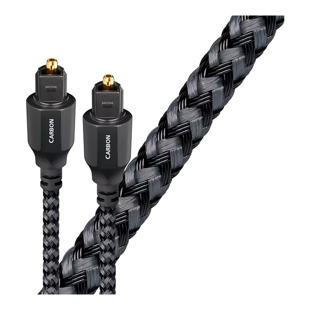 Câble optique Audioquest Carbon Optical Toslink (de 0,75m à 5m) 1 Câble optique Audioquest Carbon Optical Toslink (de 0,75m à 5m)