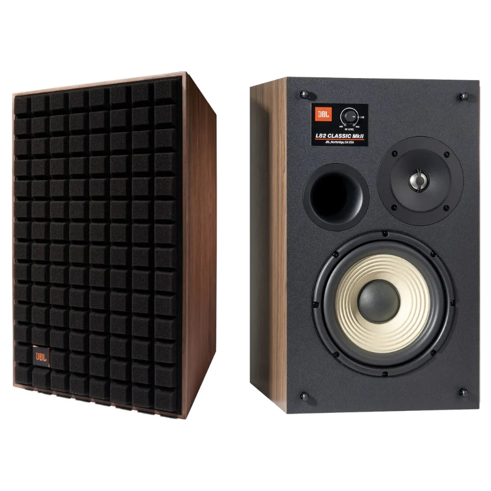 JBL L82 Classic MKII 5 JBL L82 MKII CLASSIC noir enceinte bibliothèque vintage retro