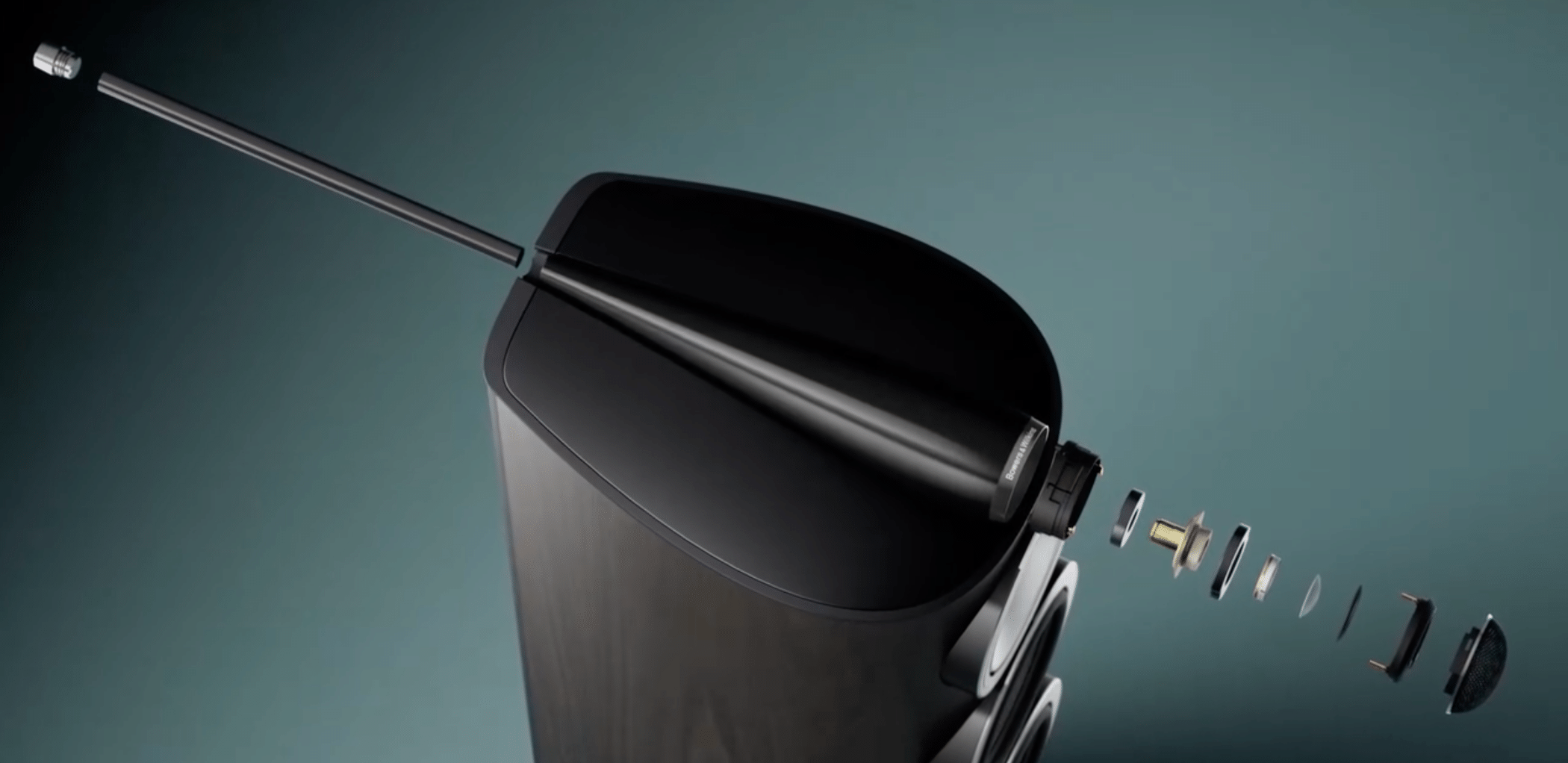 BOWERS WILKINS SERIE 800 TWEETER DIAMOND VUE ECLATEE