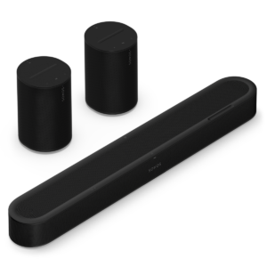 SONOS beam ultra pack surround noir avec era 100