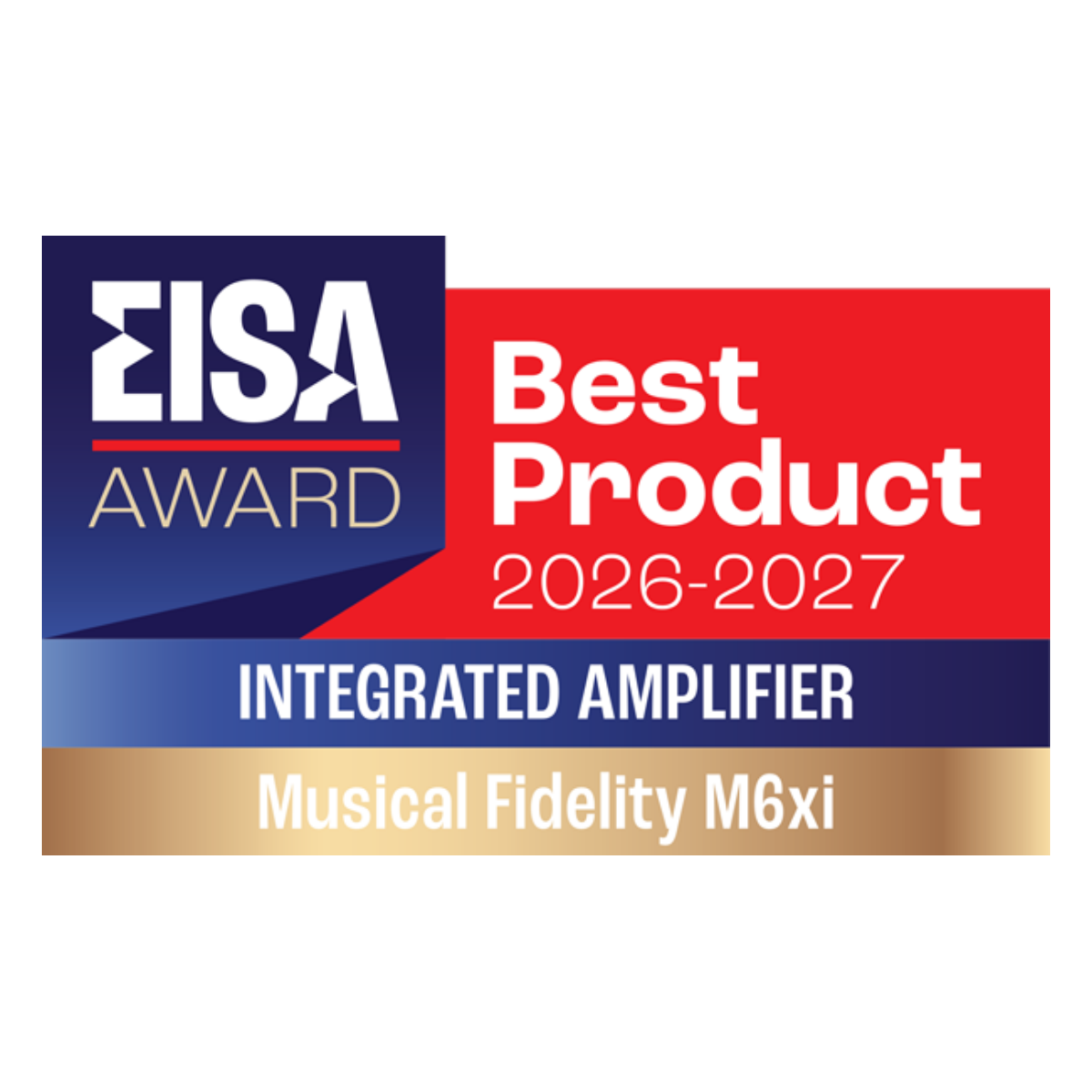 Musical Fidelity M6xi 6 musical fidelity M6xi amplificateur hifi eisa meilleur amplificateur